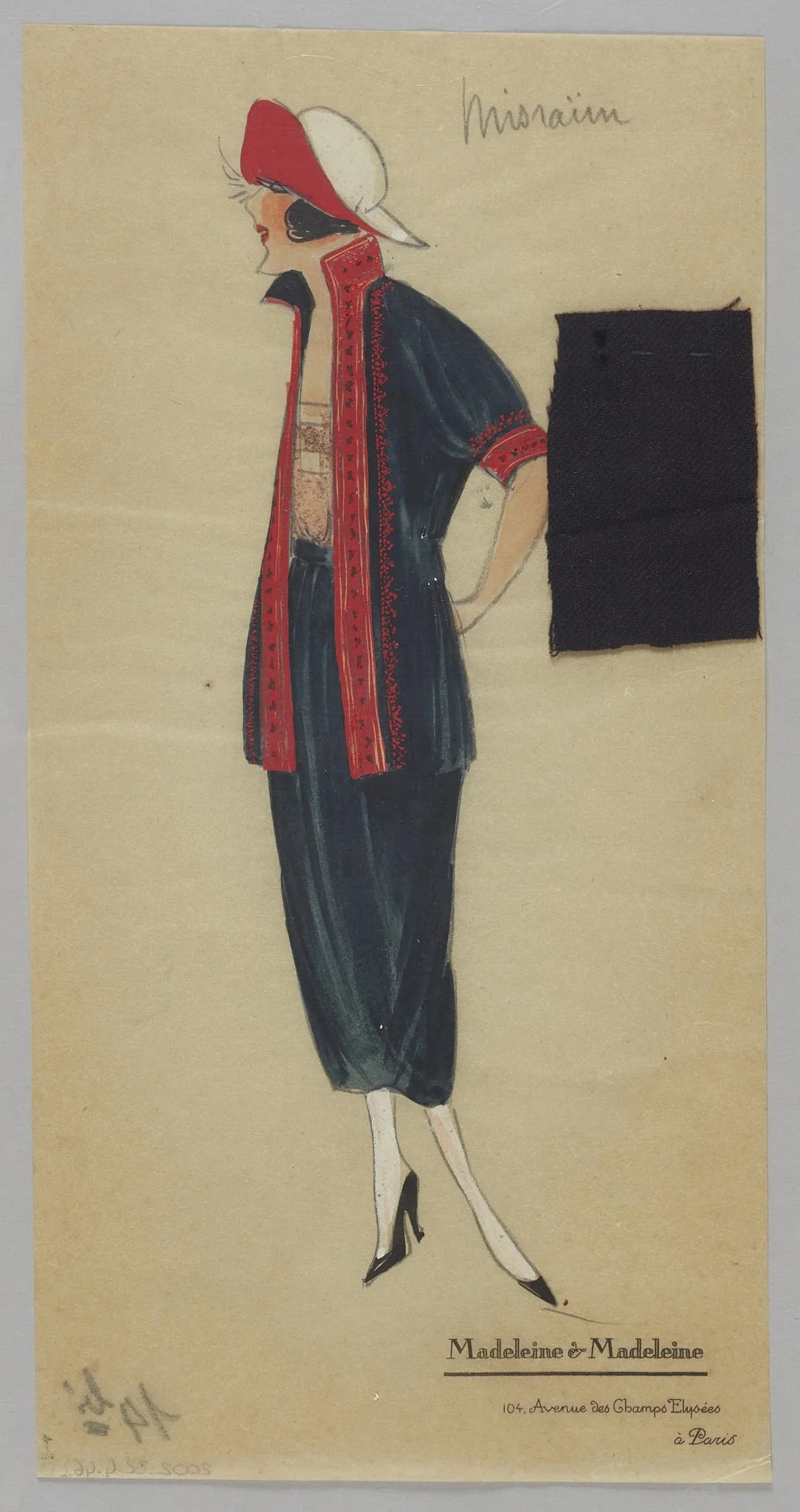 Misraïm, by Madeleine & Madeleine, 1924