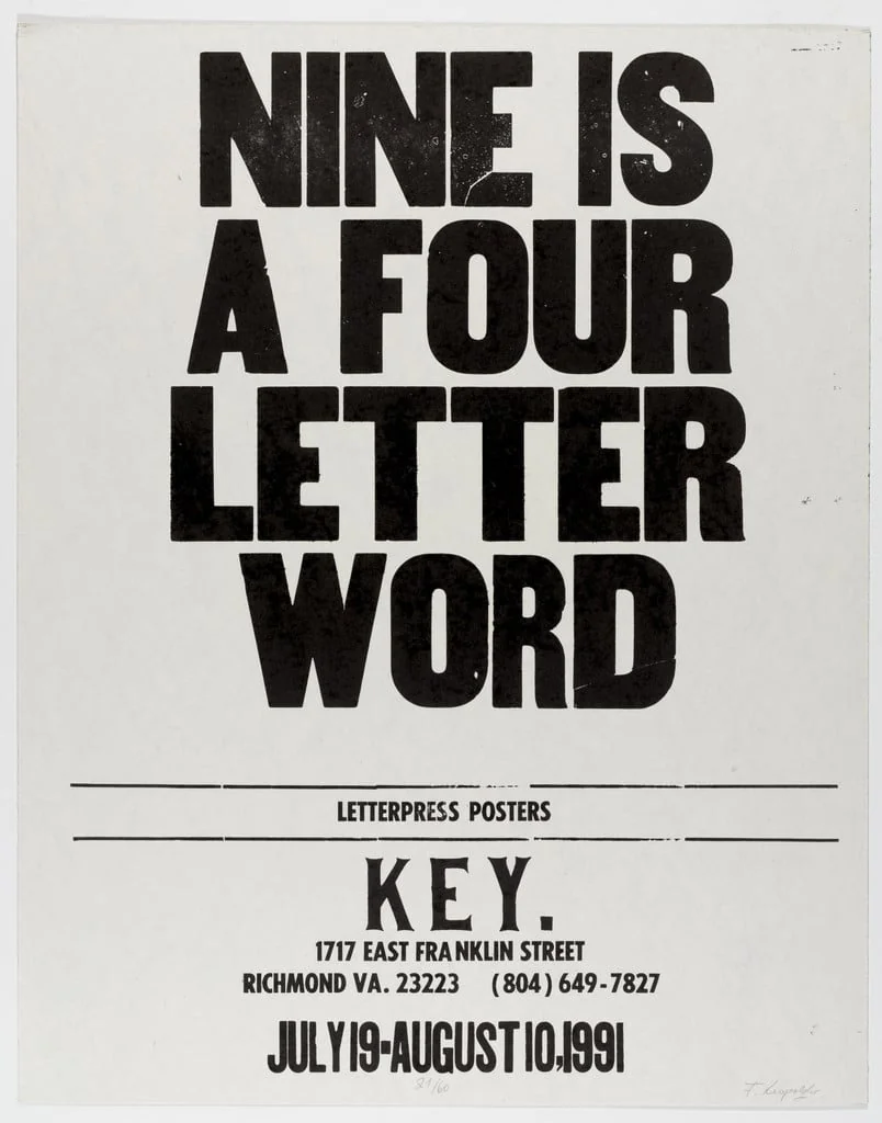 Untitled, by Kay Rosen, Davi Det Hompson, Ann Fessler, Charles Brohawn, Chris Mason, Cliff Baldwin, Various Artists Carolee Schneemann, 1991