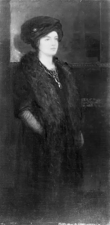 Portrait of a Woman in Black