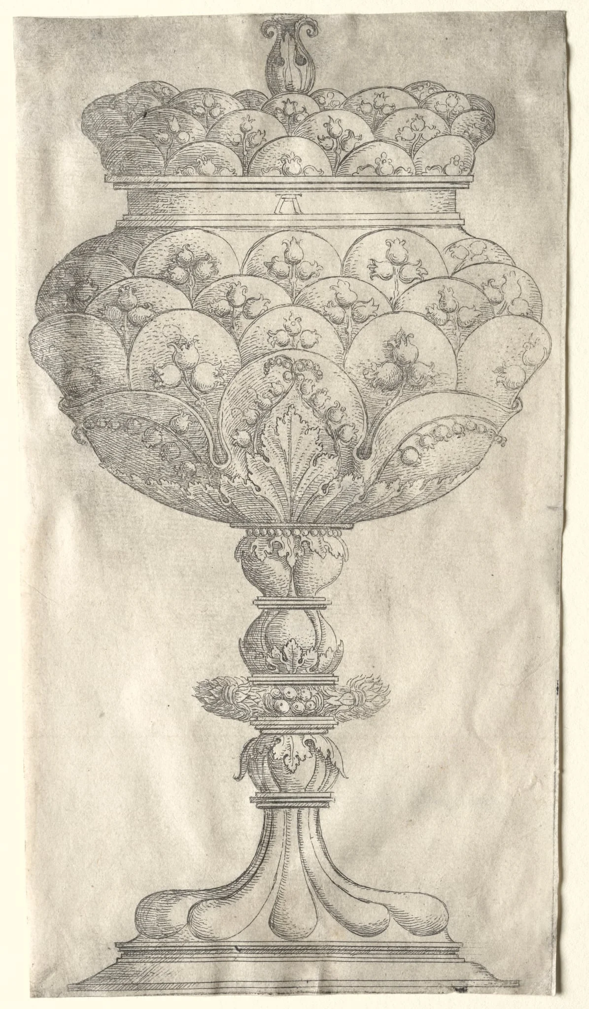 Goblet with Lillies of the Valley