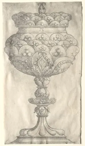 Goblet with Lillies of the Valley
