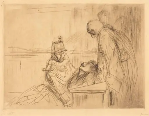 Evanouissement à l'audience (Fainting at the Hearing)