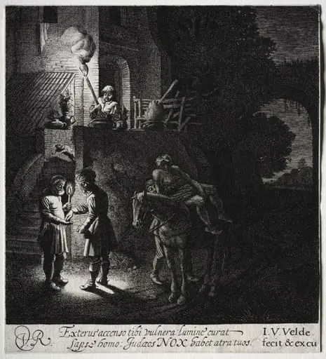 The Good Samaritan Paying the Innkeeper