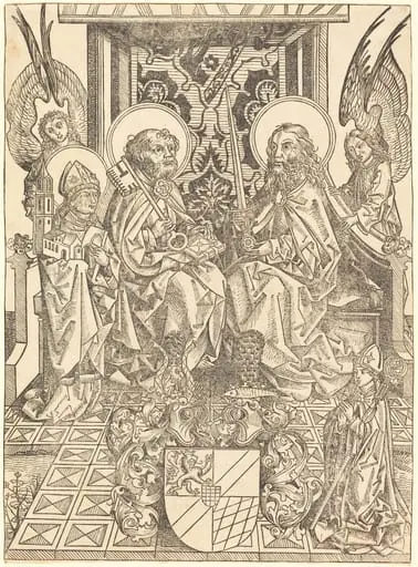 Saints Peter and Paul under a Canopy