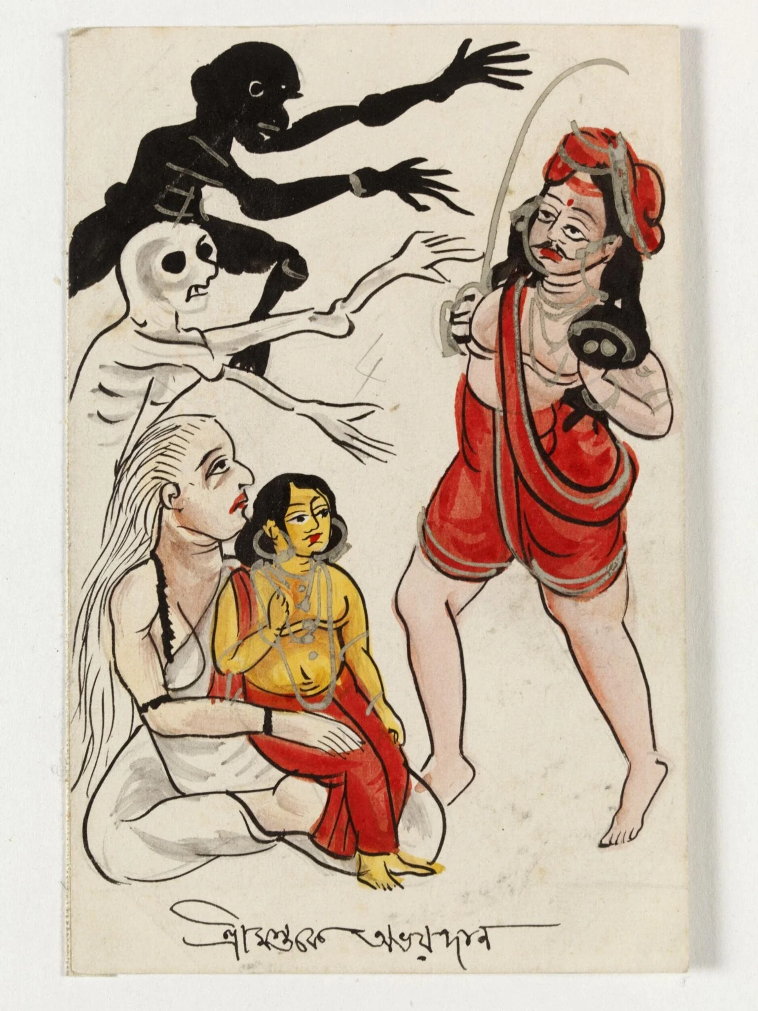 Srimanta, by Unknown, paint, 1890