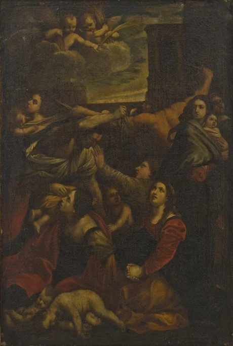 Massacre of the Innocents, by Luca Signorelli, oil, 1496
