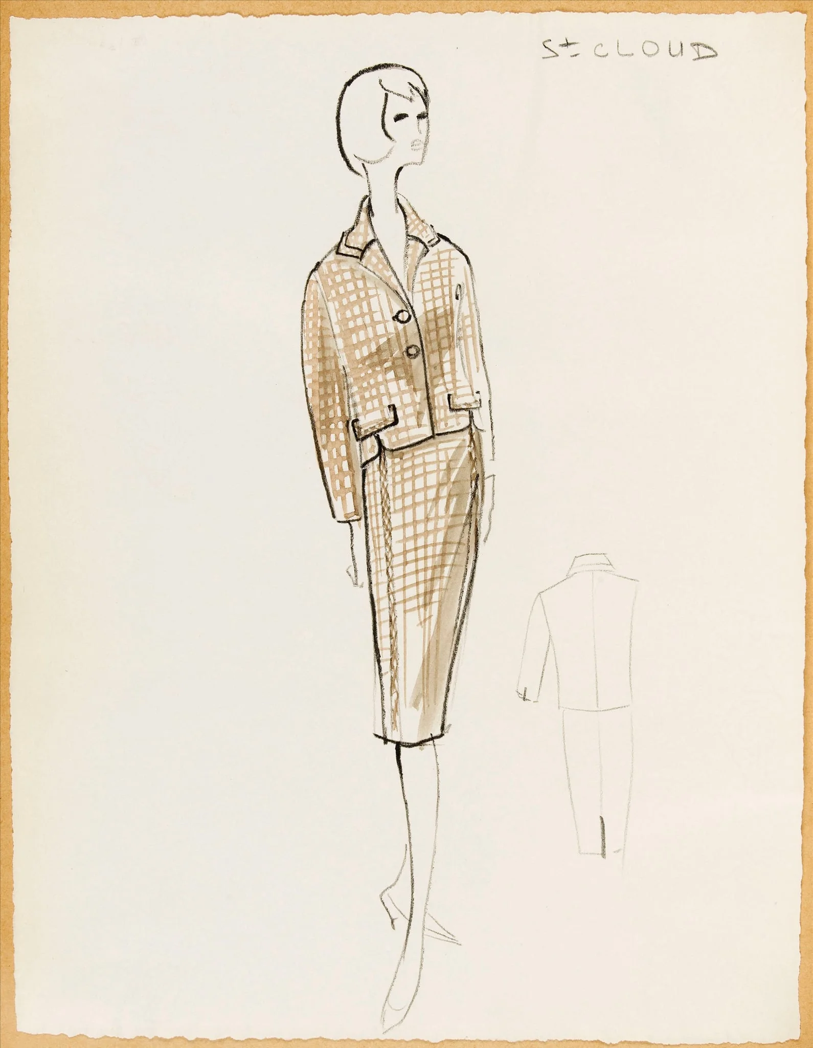 Saint-Cloud, by Carven, 1957