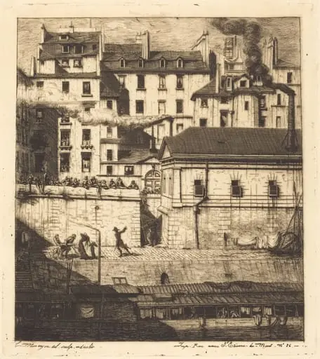La morgue, Paris (The Mortuary)