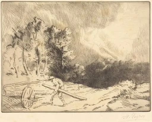 Edge of a Forest in Bourgogne (Un coin de foret en Bourgogne)