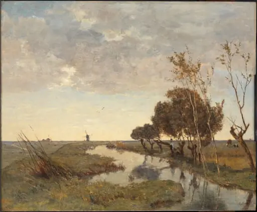 A Watercourse near Abcoude