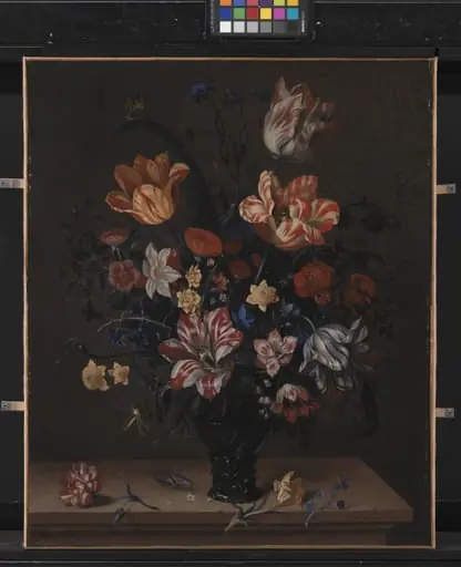 Tulips and Other Flowers in a Rummer