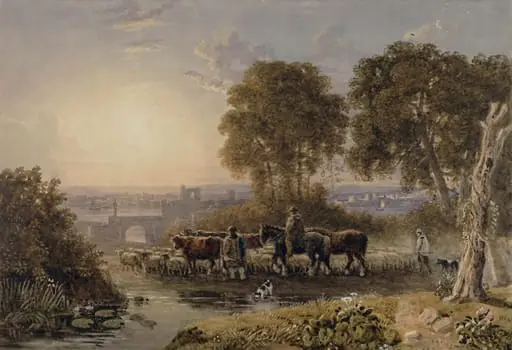 Landscape with Drovers