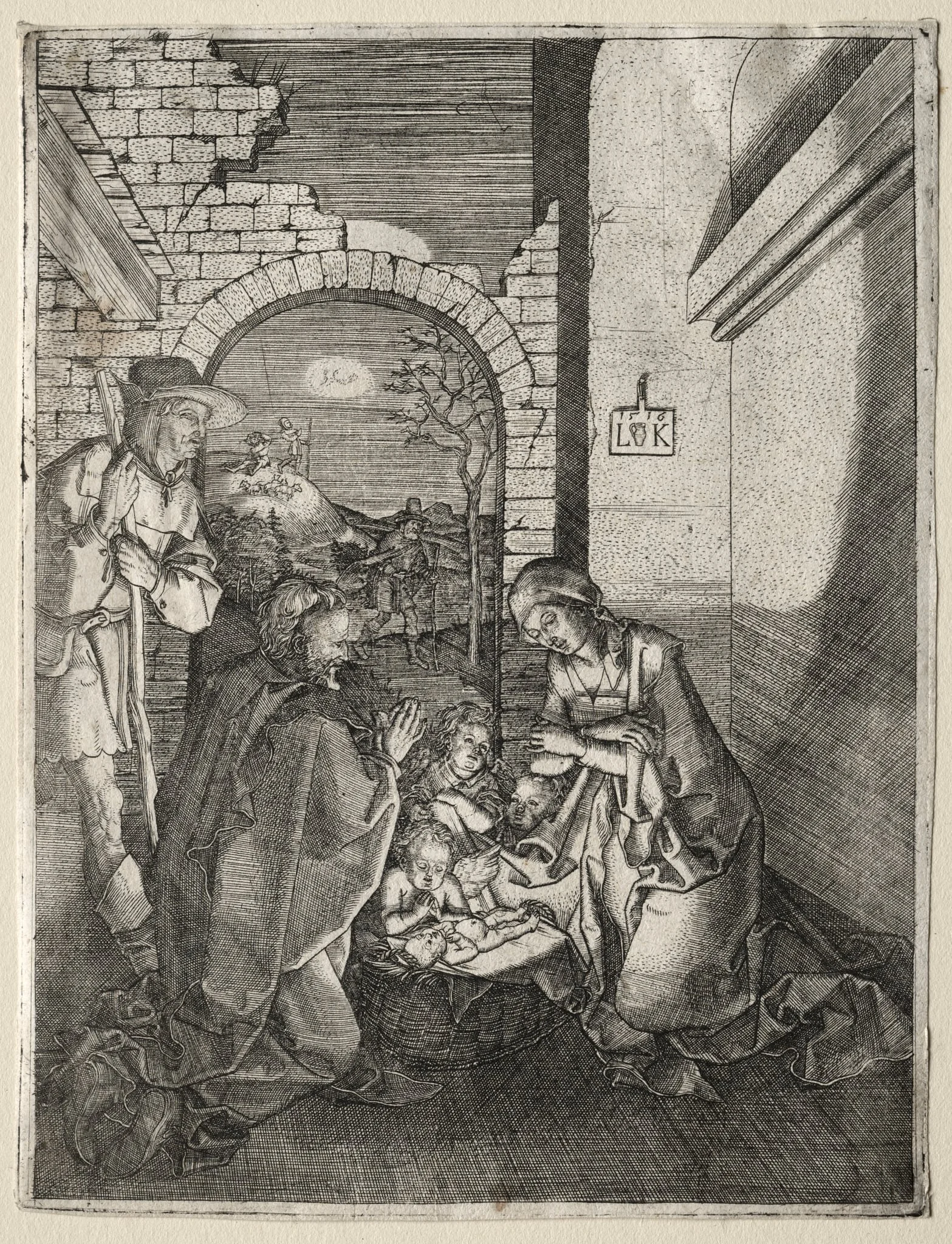 The Nativity, by Ludwig Krug, 1516
