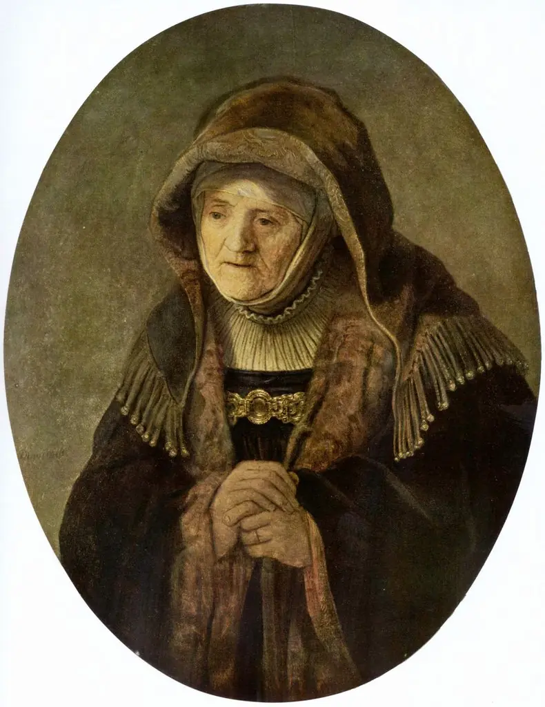 Portrait of an Old Woman (Prophetess Hannah)
