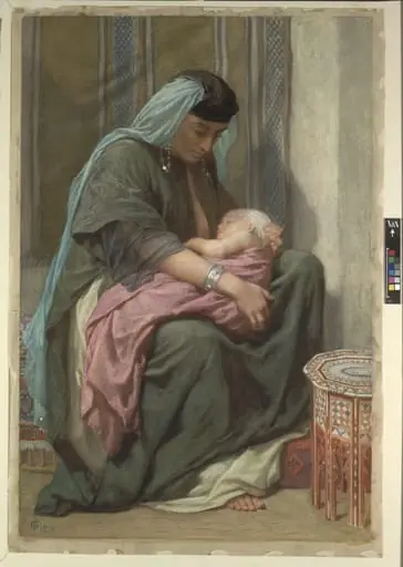 Copt Mother and Child