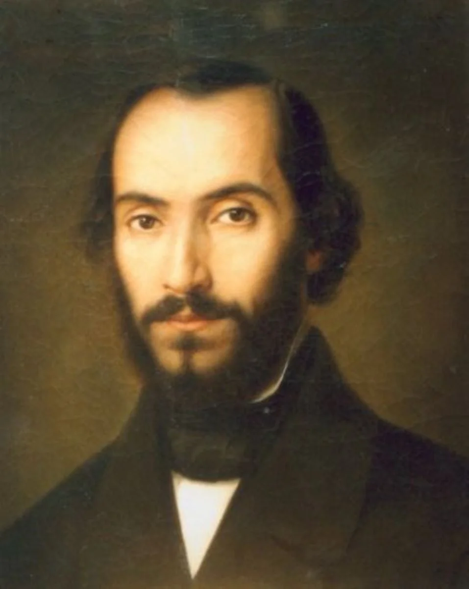 Portetul lui Nicolae Bălcescu, by Gheorghe Tattarescu, unspecified