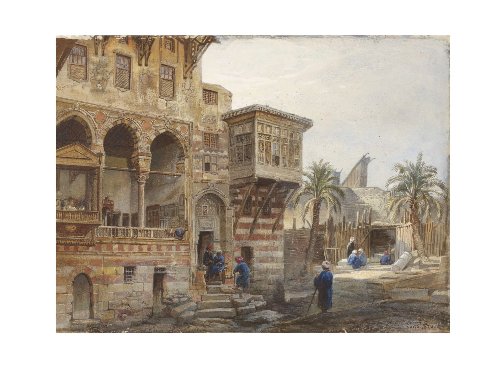 Exterior of the House of the Memluk Raduan Bey, Cairo