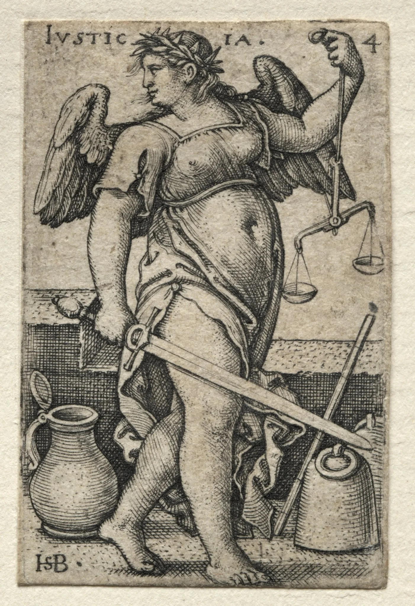 The Knowledge of God and the Seven Cardinal Virtues:  Justice - Justicia
