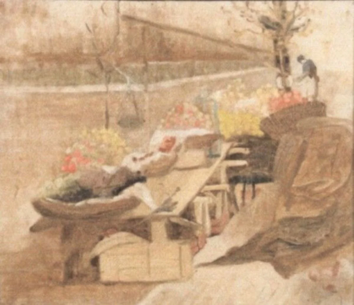 Piață, by Baltazar Apcar (Abgar), unspecified, 1906