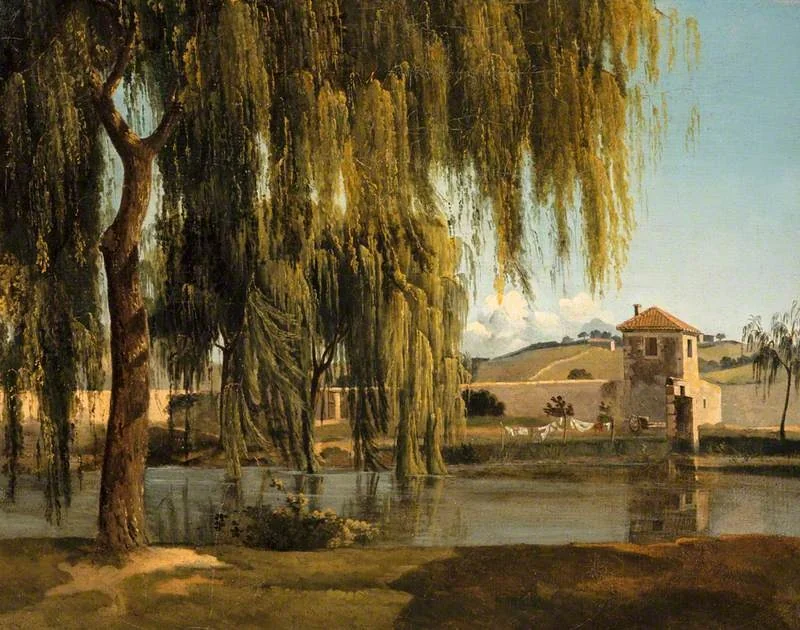 Chateau de Garros II, by Guillaume-Isidore Baron de Montbel, oil, 1825