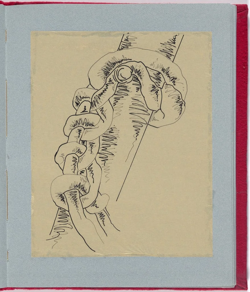 Untitled, by Rosemary Mayer, pastel, 1979