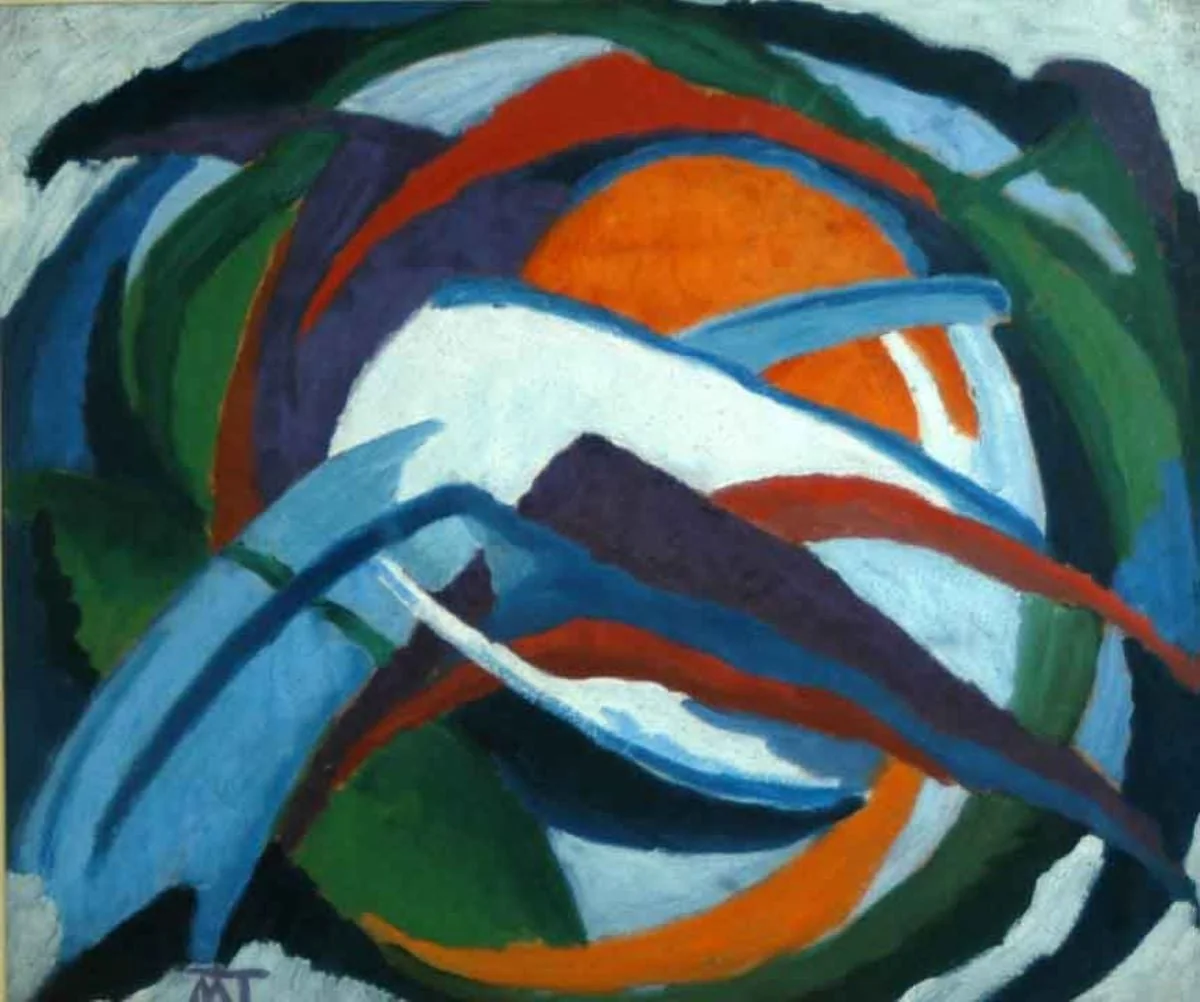 Compoziție (1916-1920), I, by Hans Mattis-Teutsch, unspecified, 1918