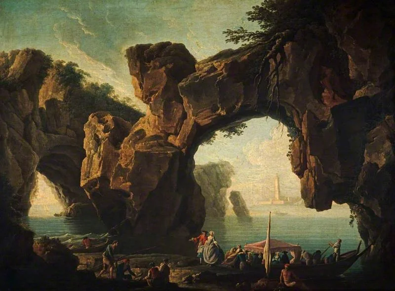 The Italian Gondola, by Claude-Joseph Vernet, oil, 1793