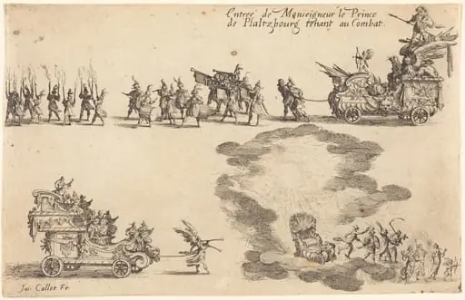 Entry of the Prince of Pfaltzbourg