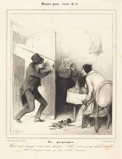 Un quiproquo - Vous vous trompez... allez... au diable...