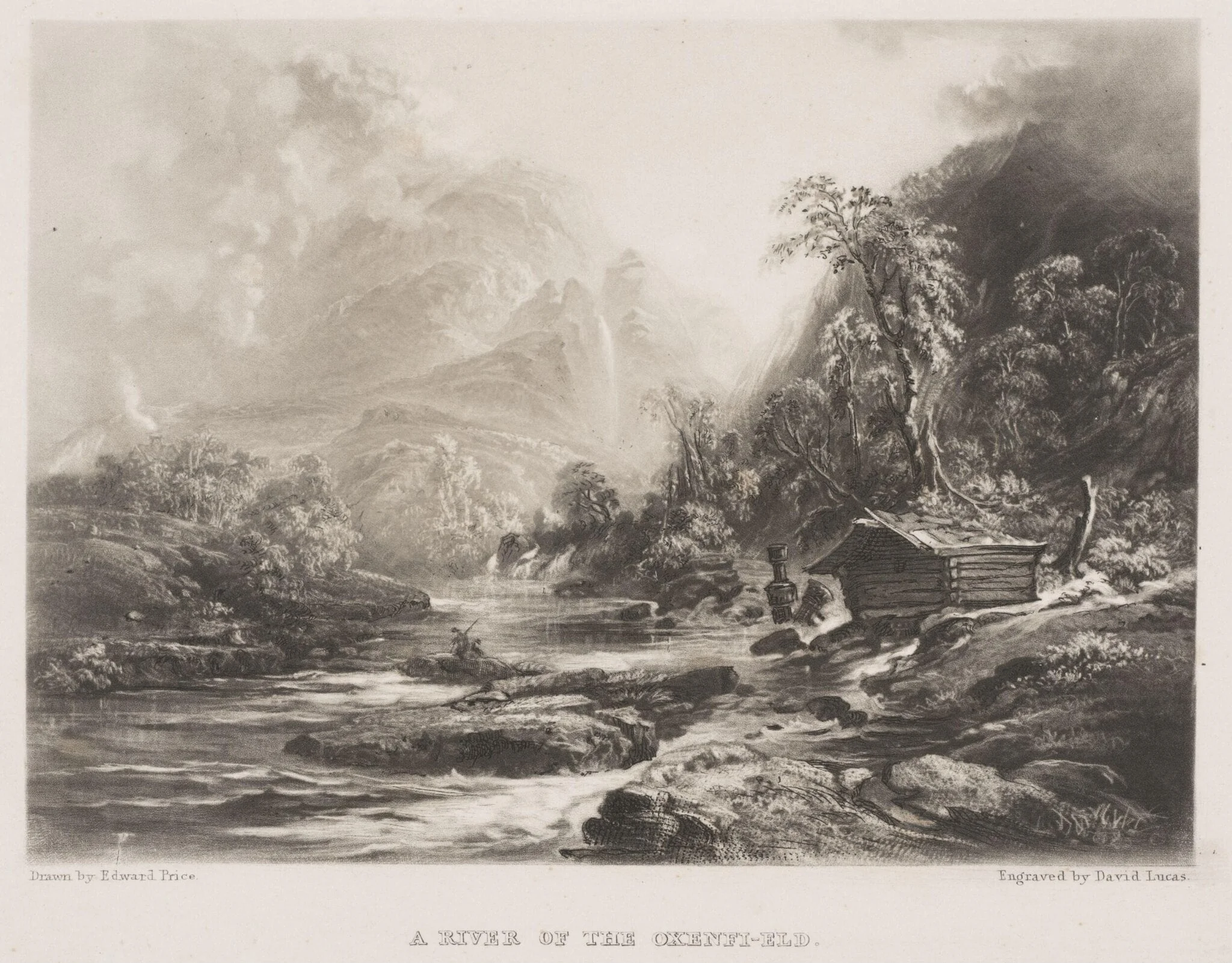 A River of the Oxenfi-eld, by Edward Price, 1834