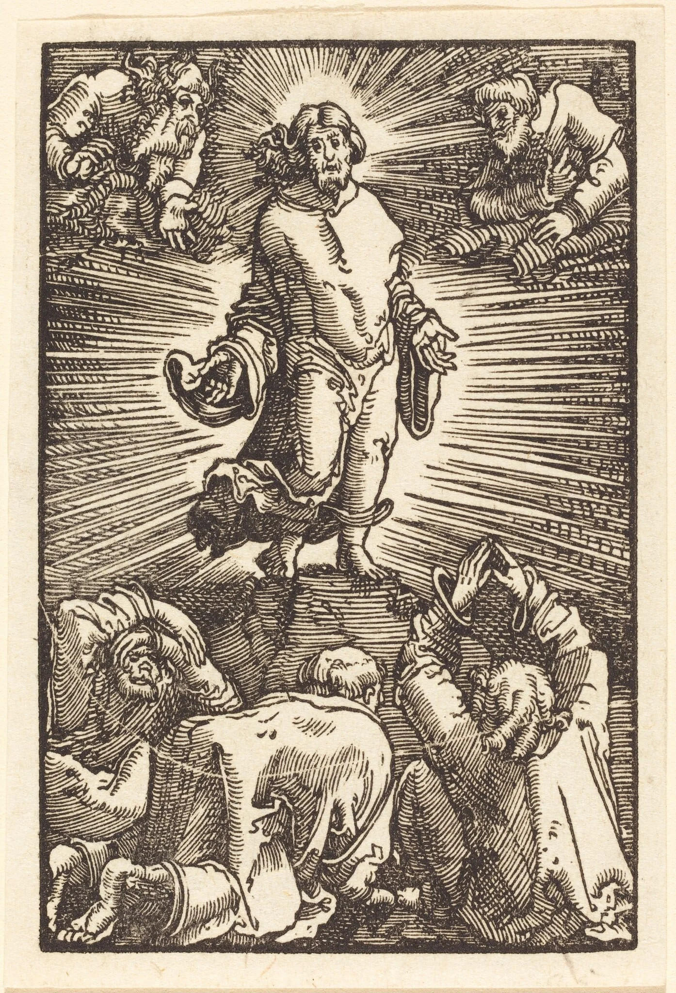 The Transfiguration, by Albrecht Altdorfer, ink, 1513