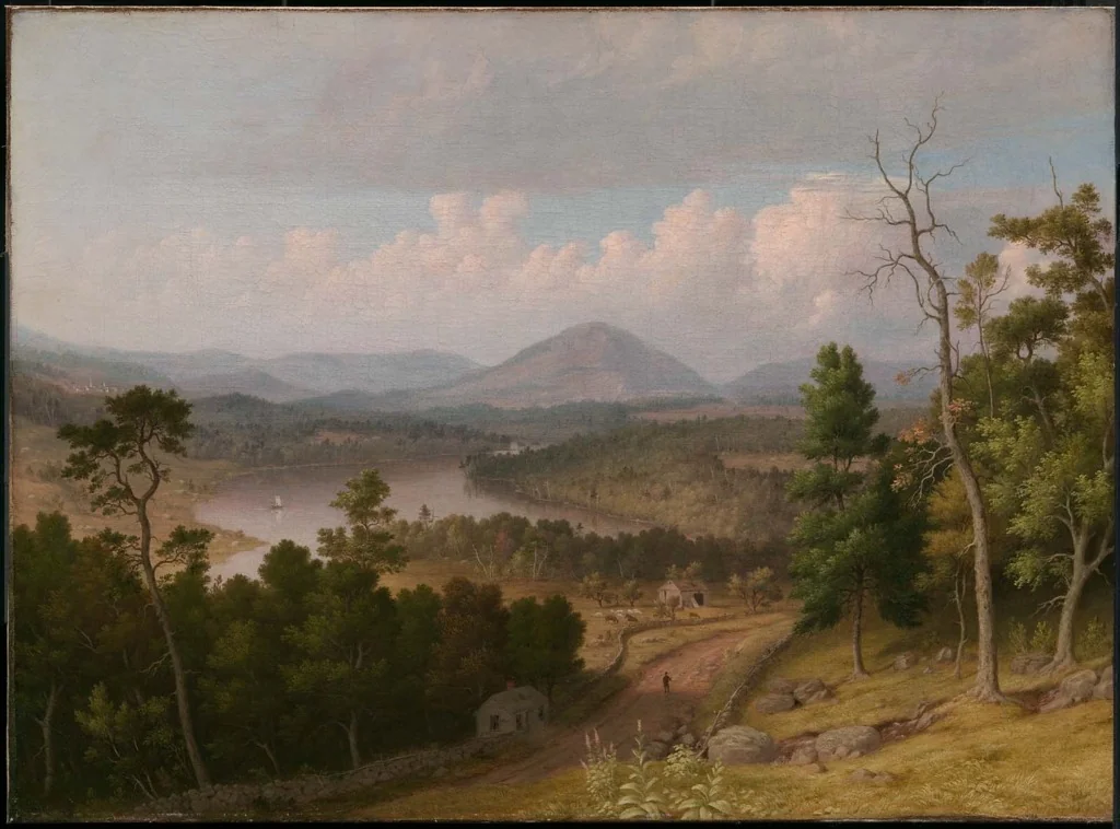 View from Stacey Hill, Stoddard, New Hampshire