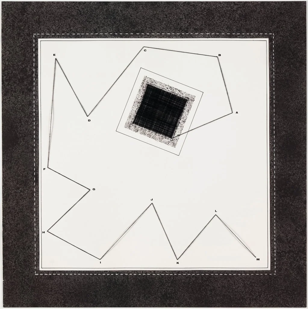 Untitled, by Anna Maria Maiolino, graphite, 1972