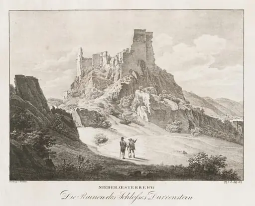 Nieder-oesterreich, Die Ruinen des Schlosses