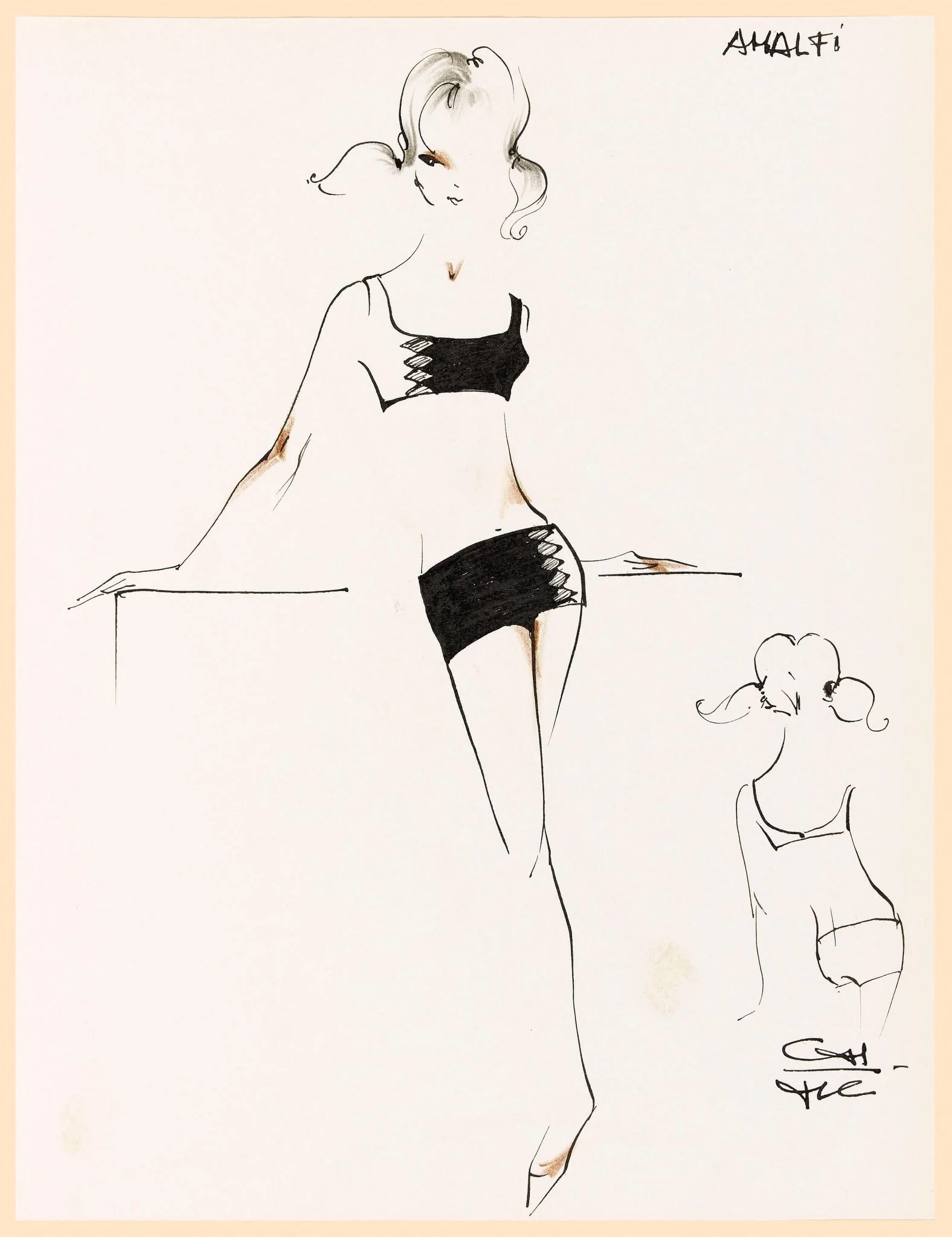 Amalfi, by Carven, 1964