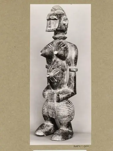 Figure of a woman. Senufo, Ivory Coast, border of Sudan.