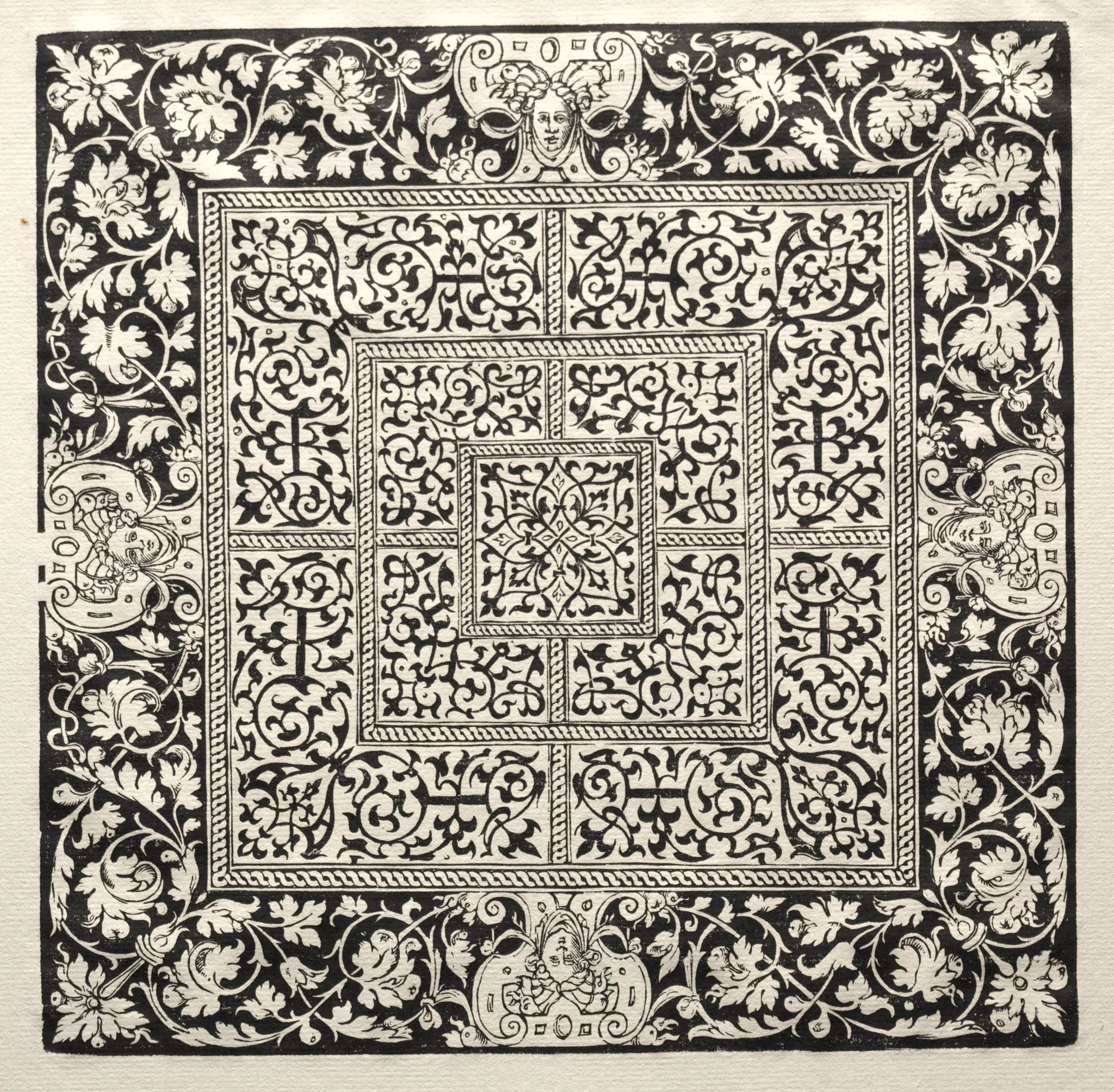 A gaming board, by Peter Flötner, 1525