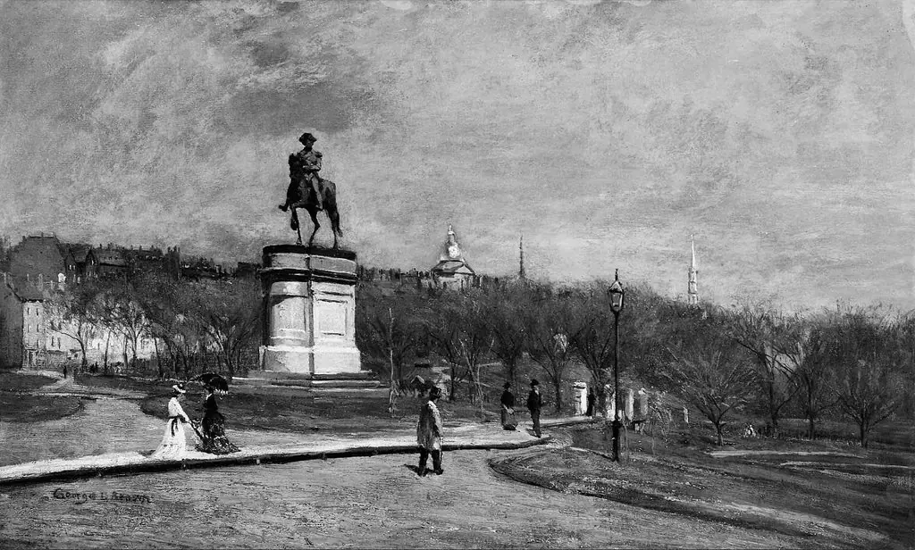 The Public Garden, Boston