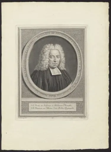 Portrait of Benjamin de Brissac, minister of the Walloon Church in Amsterdam