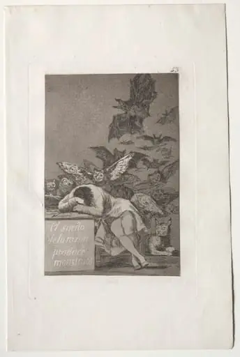 The Sleep of Reason Produces Monsters, Plate 43