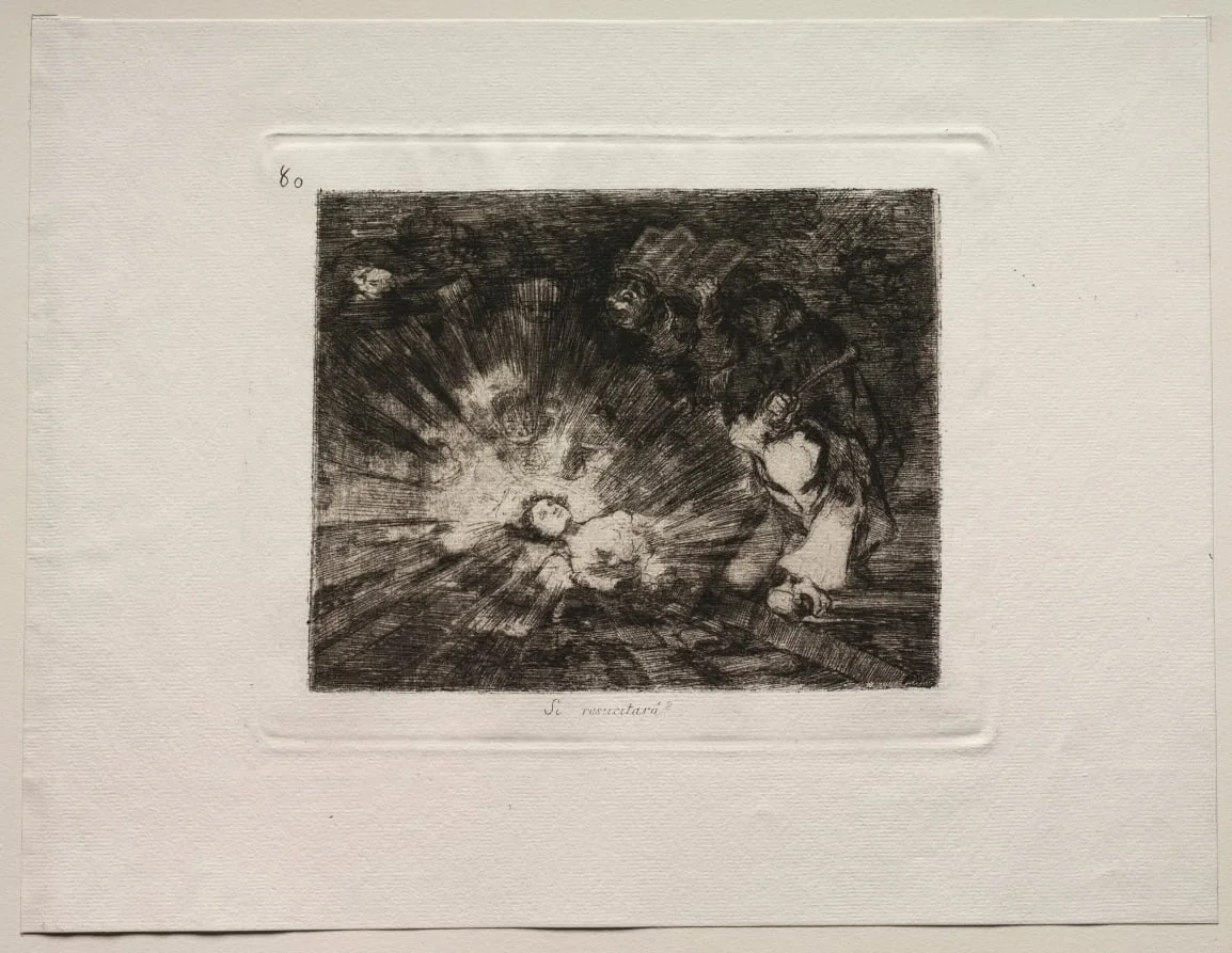 The Horrors of War:  Will She Rise Again?, by Francisco Goya, 1815