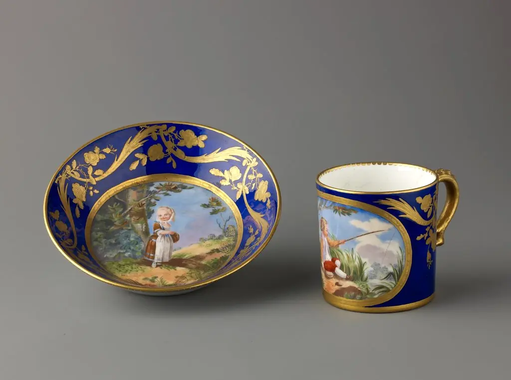 Cup and saucer