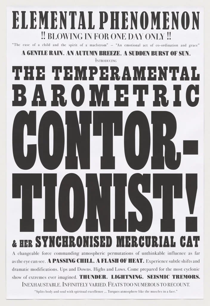 Untitled, by Janice Kerbel, ink, 2007
