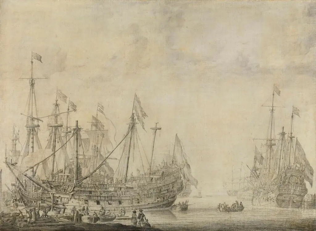 Ships after a battle