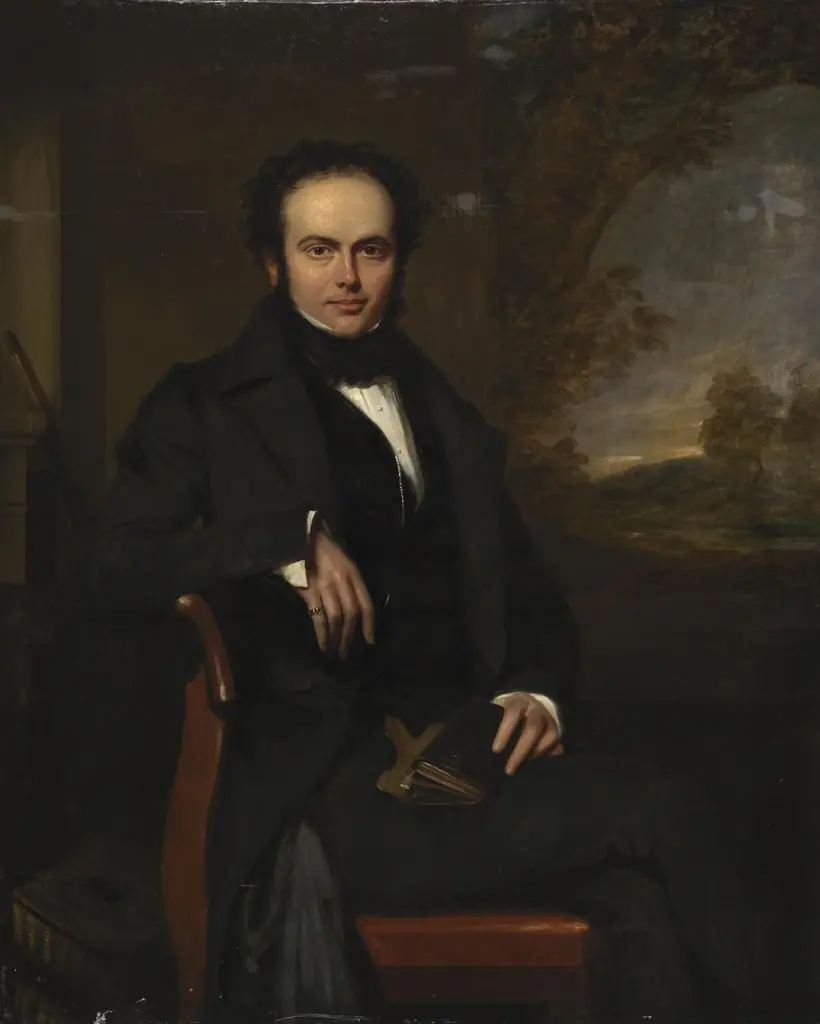 Seated man