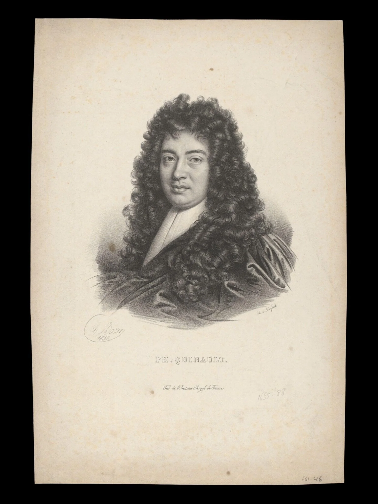 H Beard Print Collection, by François Séraphin Delpech, 1850