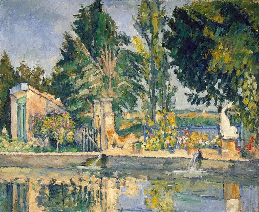 The pool at Jas de Bouffan