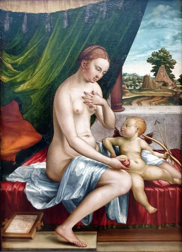 Venus and Cupid