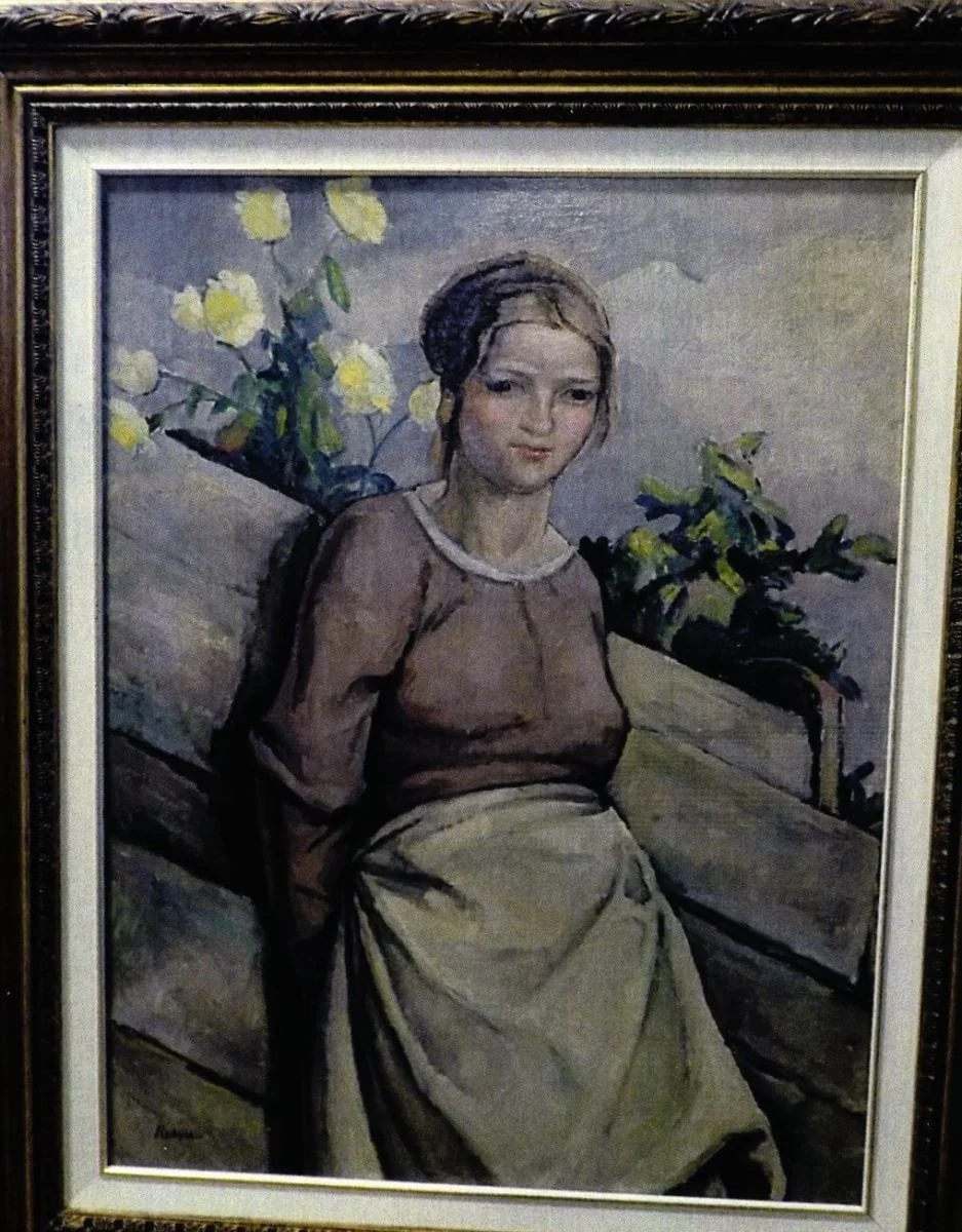 Portret de fată, by Camil Ressu, 1930