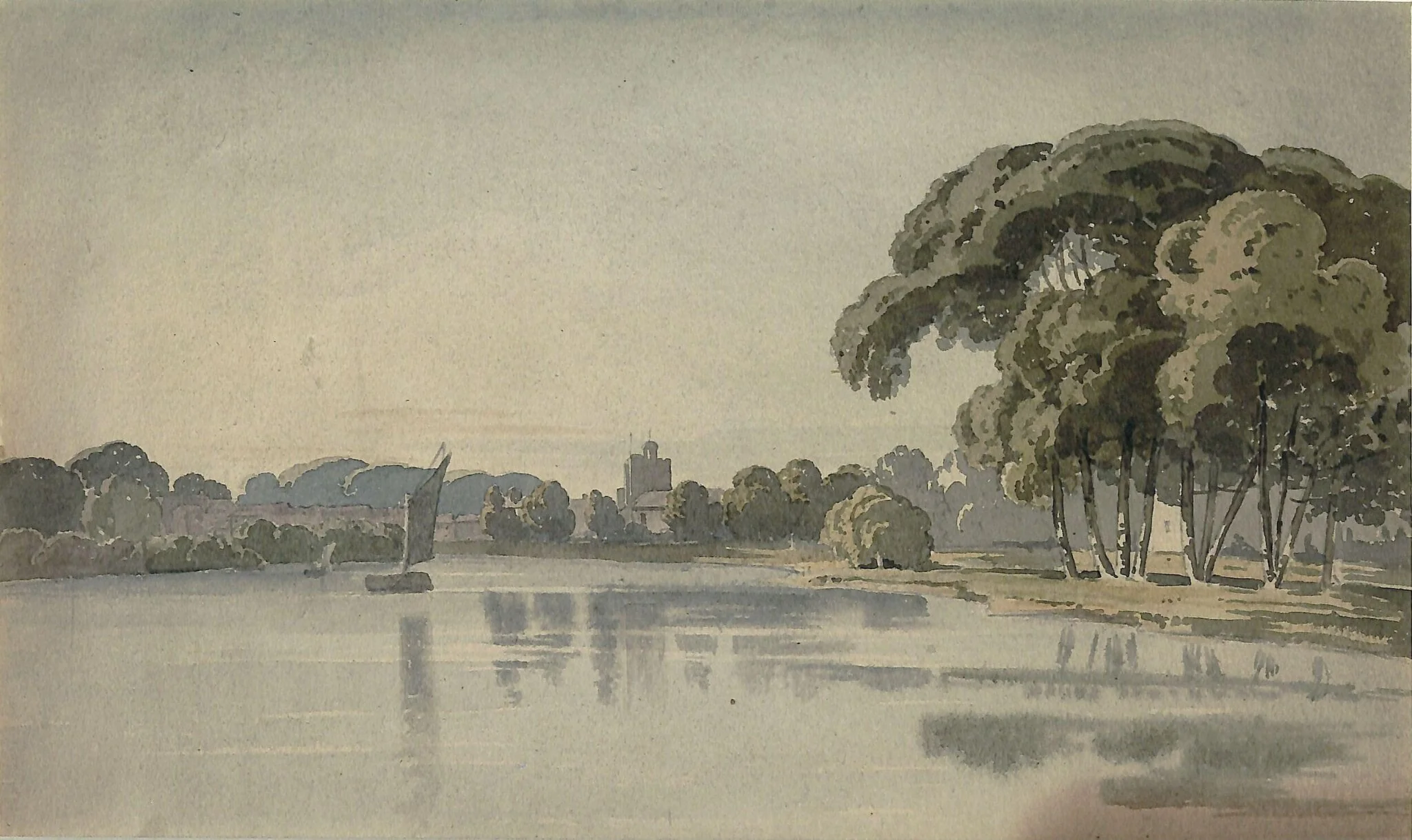 The Thames at Fulham